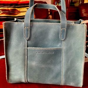 Brand new Portland Leather Goods Lola crossbody tote.